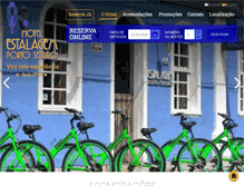 Tablet Screenshot of hotelestalagem.com.br